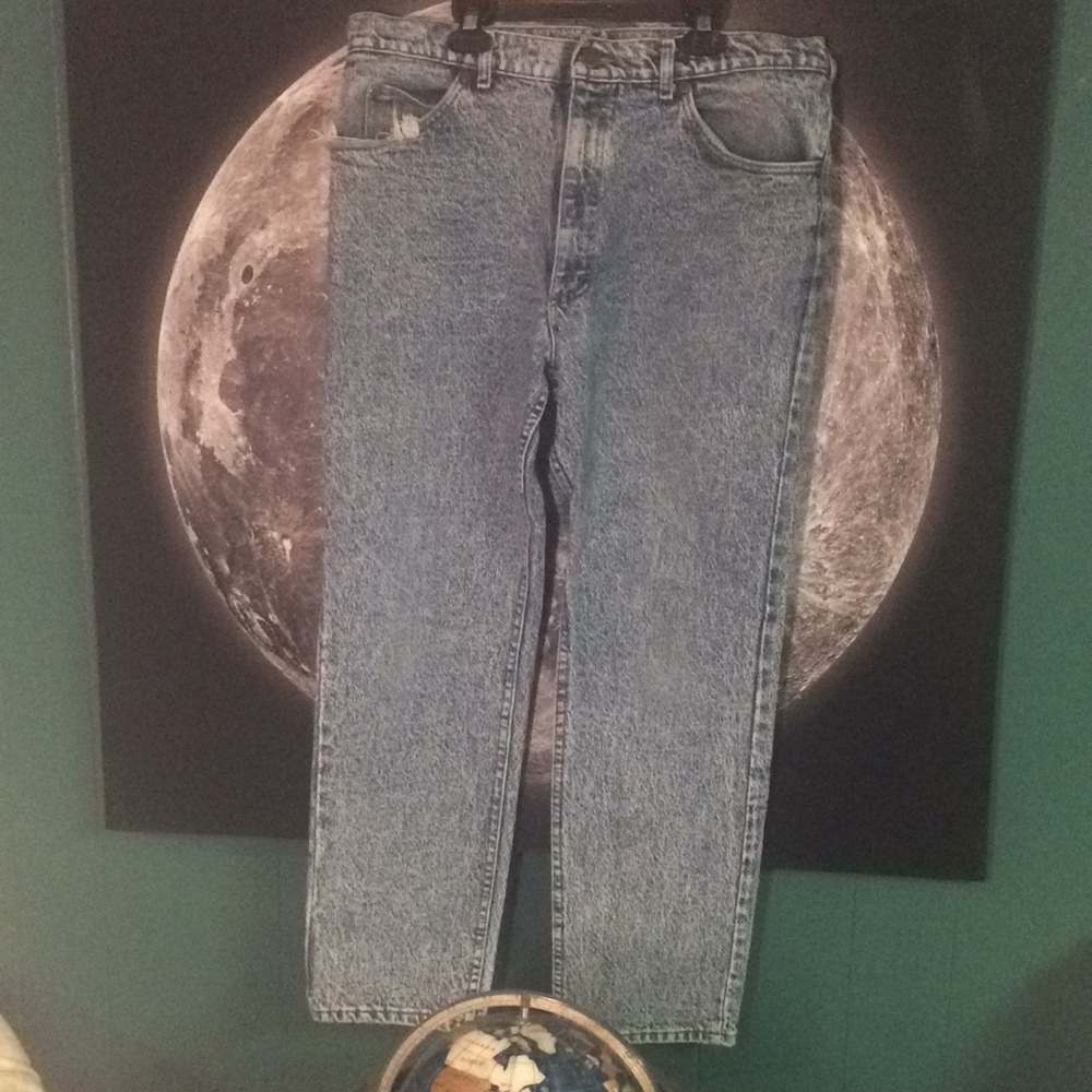 Men’s acid washed jeans-1980’s